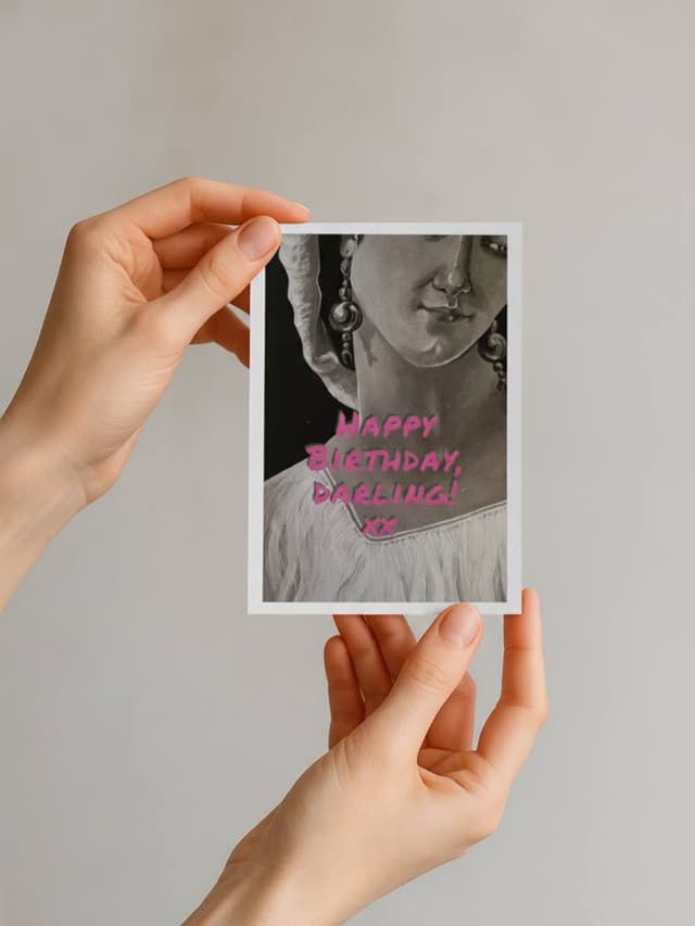 Открытка "HAPPY BIRTHDAY, DARLING!" Открытка "HAPPY BIRTHDAY, DARLING!"